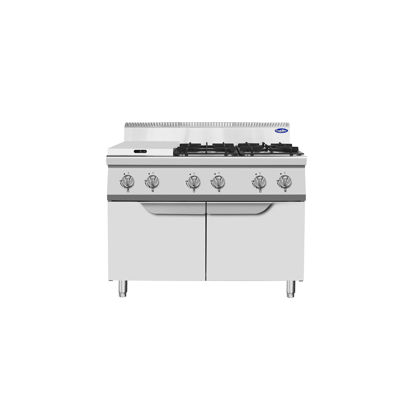 Fourneau gaz P700 6 feux sur placard AT7G6B-F-2 Atosa-mondialchr.com