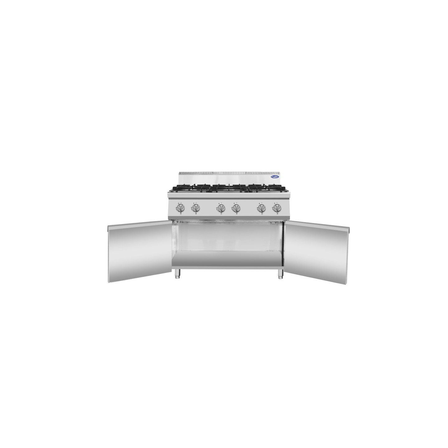 Fourneau gaz P700 6 feux sur placard AT7G6B-F-2 Atosa-mondialchr.com