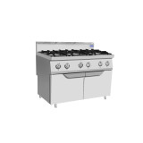 Fourneau gaz P700 6 feux sur placard AT7G6B-F-2 Atosa-mondialchr.com