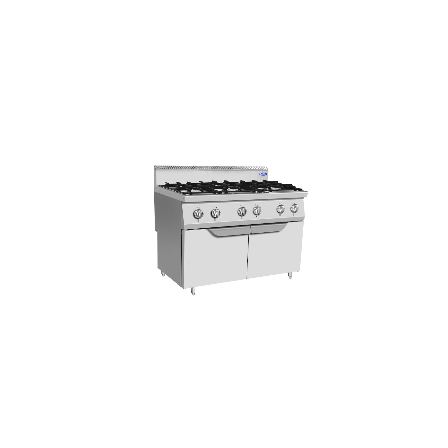 Fourneau gaz P700 6 feux sur placard AT7G6B-F-2 Atosa-mondialchr.com