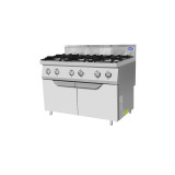 Fourneau gaz P700 6 feux sur placard AT7G6B-F-2 Atosa-mondialchr.com