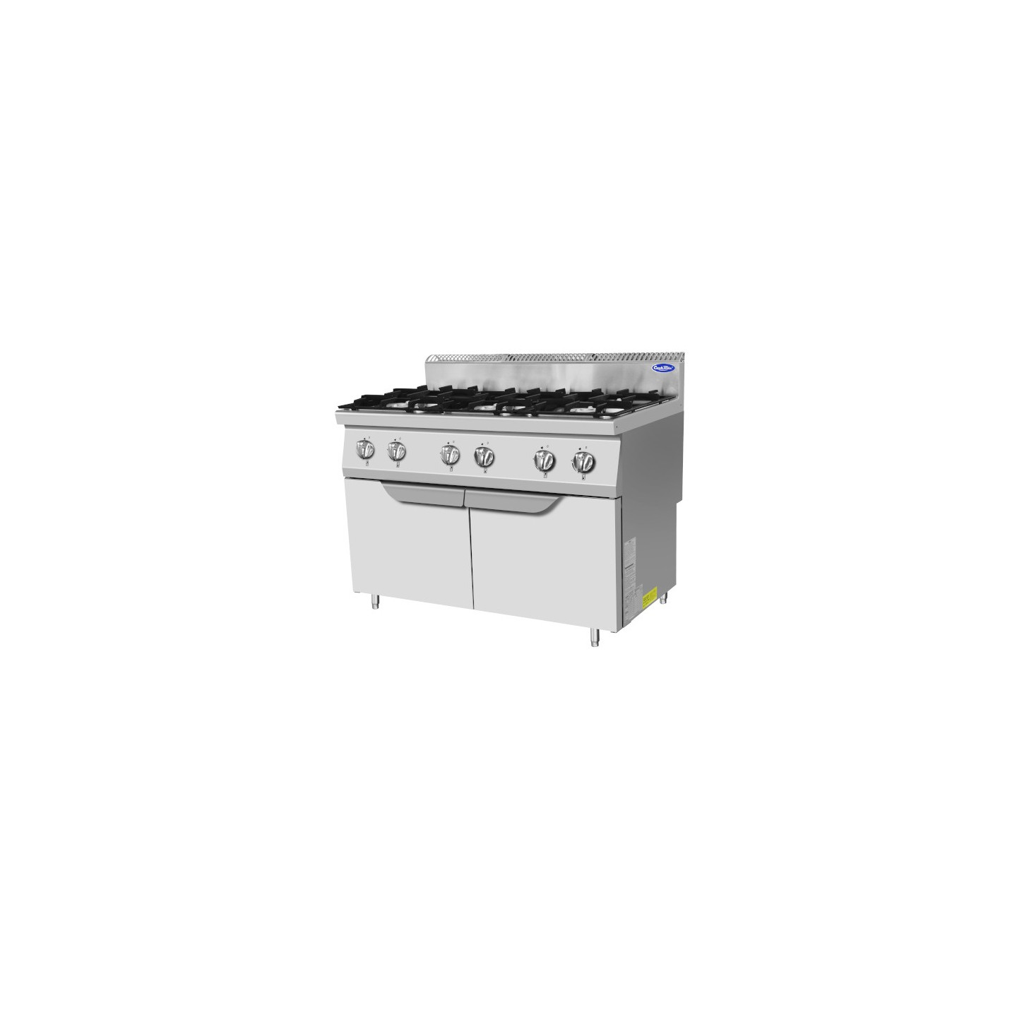 Fourneau gaz P700 6 feux sur placard AT7G6B-F-2 Atosa-mondialchr.com