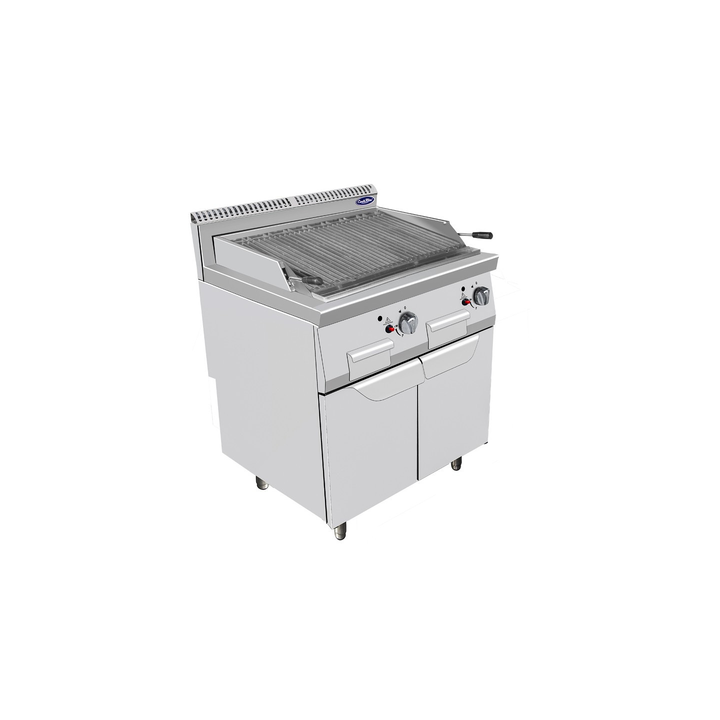 Grill gaz P700 2 brûleurs sur placard L800 AT7G8CM-F Atosa-mondialchr.com