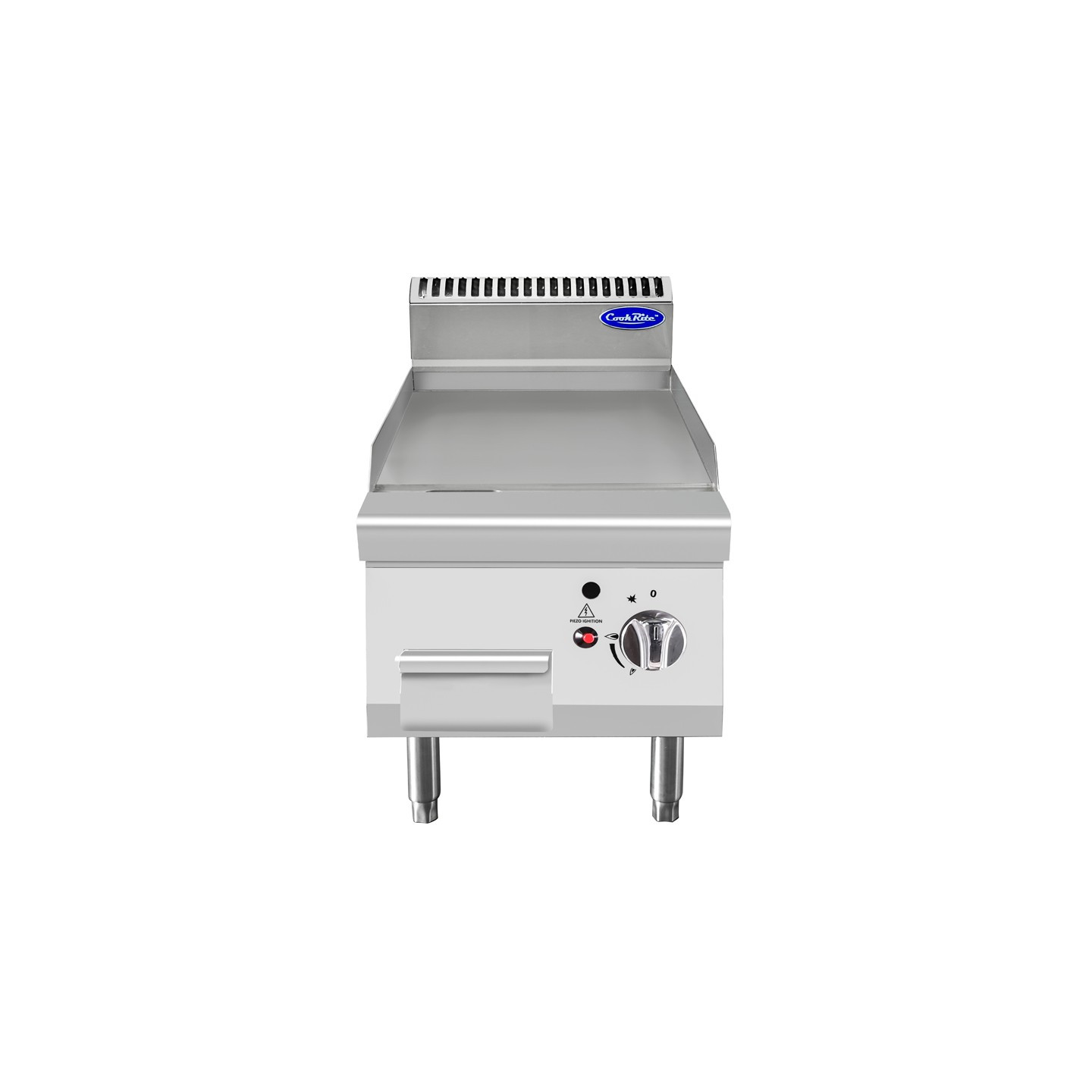 Plancha gaz P700 1 brûleur à poser L400 AT7G4G-C-A Atosa-mondialchr.com