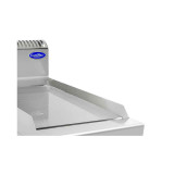Plancha gaz P700 1 brûleur à poser L400 AT7G4G-C-A Atosa-mondialchr.com