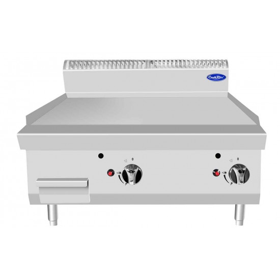 Plancha gaz P700 2 brûleurs à poser L800 AT7G8G-C-A Atosa-mondialchr.com