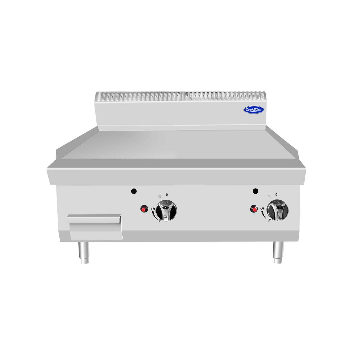 Plancha gaz P700 2 brûleurs à poser L800 AT7G8G-C-A Atosa-mondialchr.com