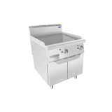 Plancha gaz P700 2 brûleurs sur placard L800 AT7G8G-F-A Atosa-mondialchr.com