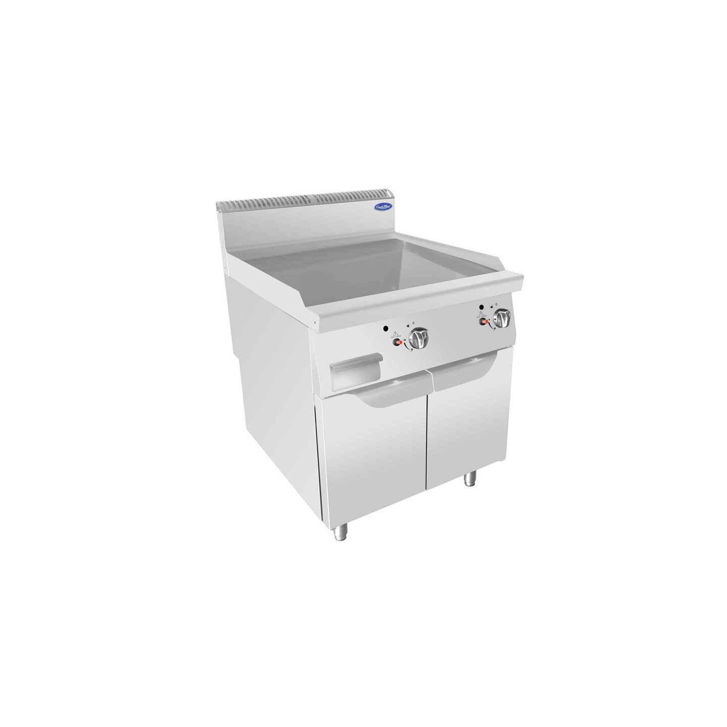 Plancha gaz P700 2 brûleurs sur placard L800 AT7G8G-F-A Atosa-mondialchr.com