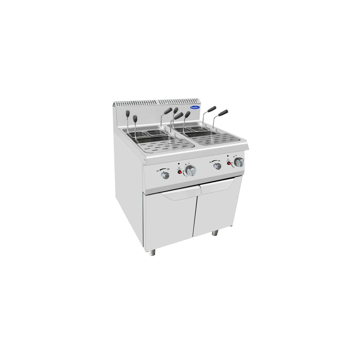 Cuiseur à pâtes gaz 2 cuves 25+25L P700 L800 AT7G8P-F Atosa-mondialchr.com
