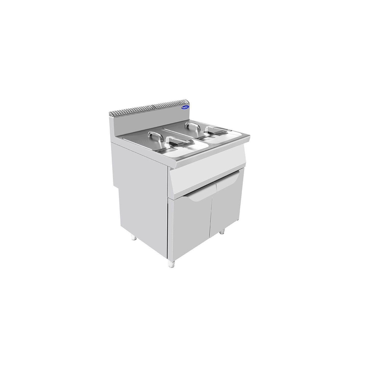 Friteuse gaz sur coffre 2x16L 2 paniers P700 AT7G8F-F Atosa -mondialchr.com