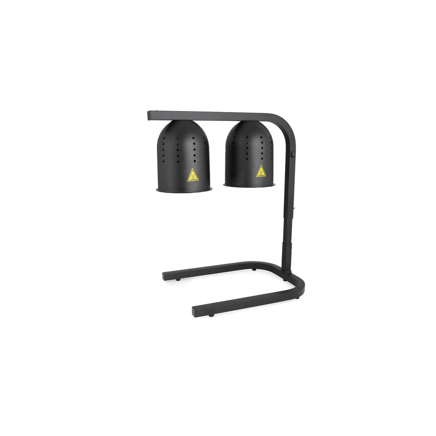 Chauffe frites professionnel 2 lampes noir DL2112-B Atosa -mondialchr.com