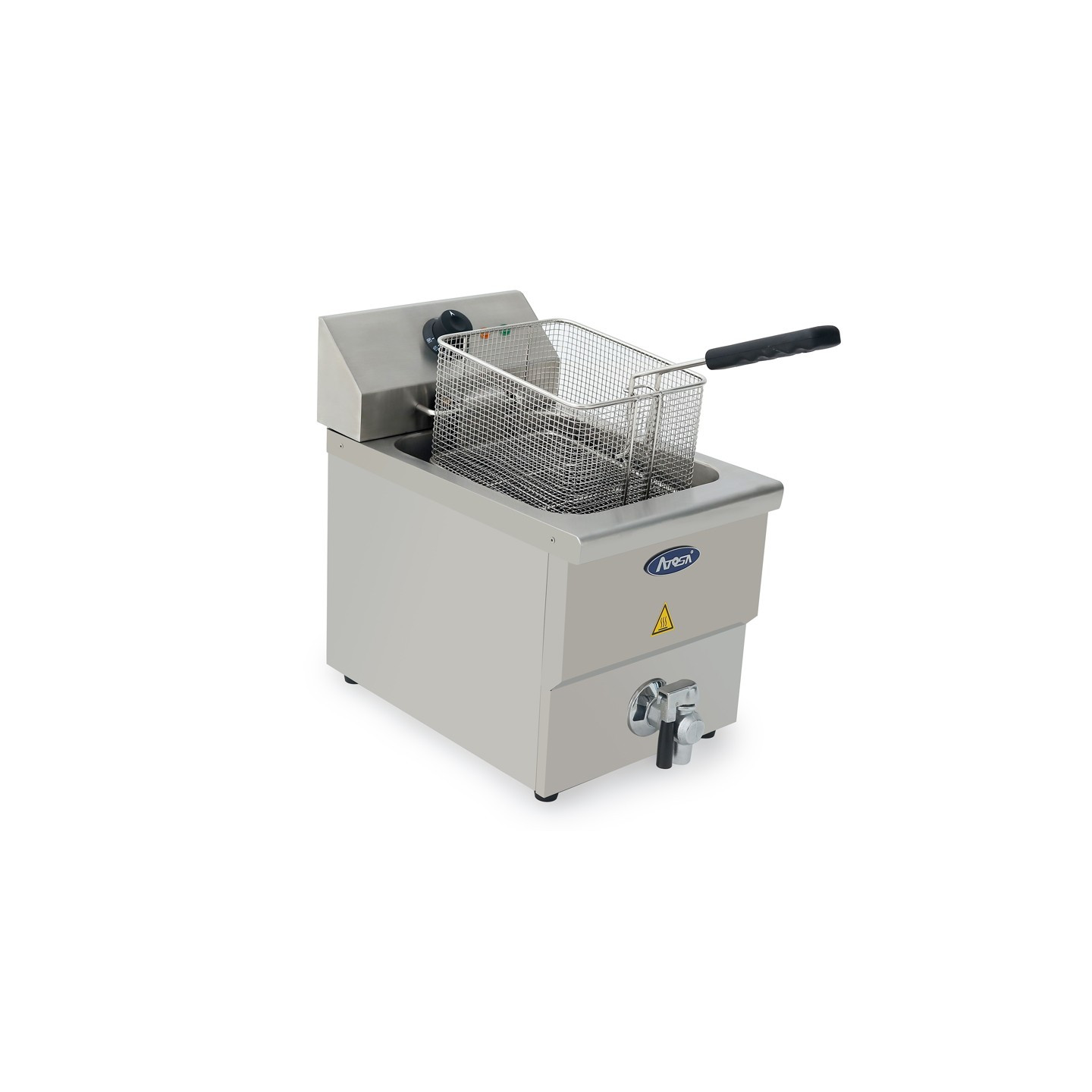 Friteuse électrique 8 Litres avec vidange ATEF-08L Atosa -mondialchr.com