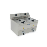 Friteuse électrique double bac 2x8L ATEF-08L-2 Atosa -mondialchr.com