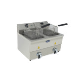 Friteuse électrique double bac 2x8L ATEF-08L-2 Atosa -mondialchr.com