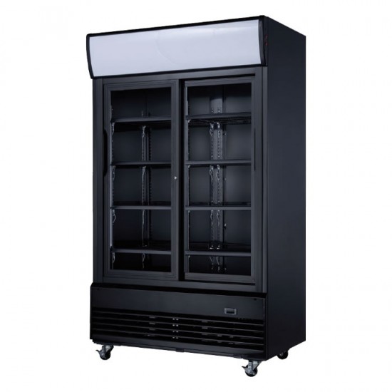 Armoire à boissons positive 2 portes battantes 800L Cuistance-mondialchr.com