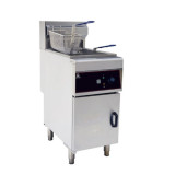 Friteuse électrique sur coffre professionnelle 28L Cuistance-mondialchr.com