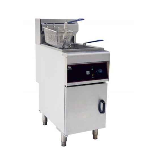Friteuse électrique sur coffre professionnelle 28L Cuistance-mondialchr.com