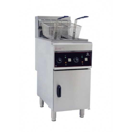 Friteuse électrique sur coffre professionnelle 20L Cuistance-mondialchr.com
