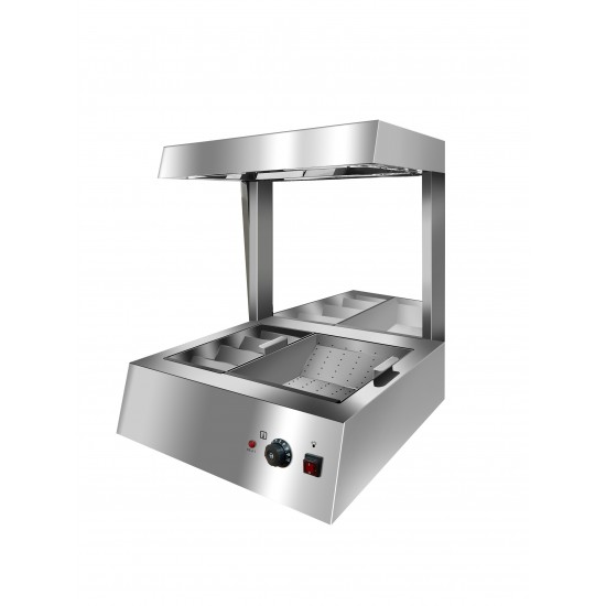 Réserve à frites chauffante à poser P610 Cuistance-mondialchr.com