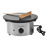 Crêpière électrique en inox 400mm 3000W Cuistance-mondialchr.com