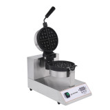 Machine à gauffres en inox Ronde 170mm WB03D Cuistance-mondialchr.com