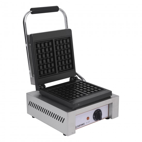 Machine à gauffres en inox rectangulaire 250x250 Cuistance-mondialchr.com