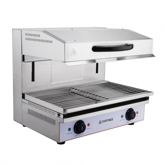 Salamandre en inox avec plafond mobile Cuistance-mondialchr.com