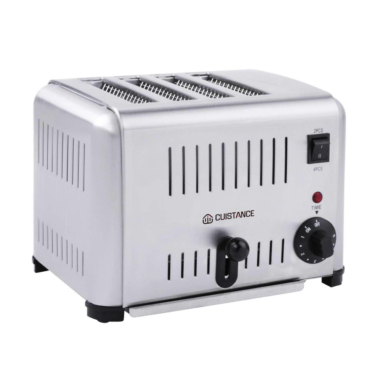Grille pain en inox avec 4 compartiments ETS4 Cuistance-mondialchr.com