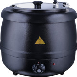 Marmite à soupe 10L Noire DTE001 Cuistance-mondialchr.com