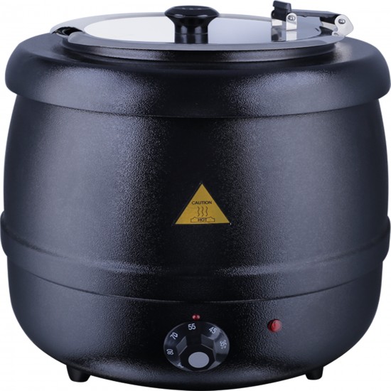 Marmite à soupe 10L Noire DTE001 Cuistance-mondialchr.com