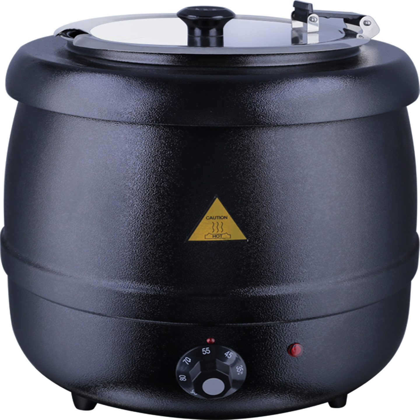 Marmite à soupe 10L Noire DTE001 Cuistance-mondialchr.com