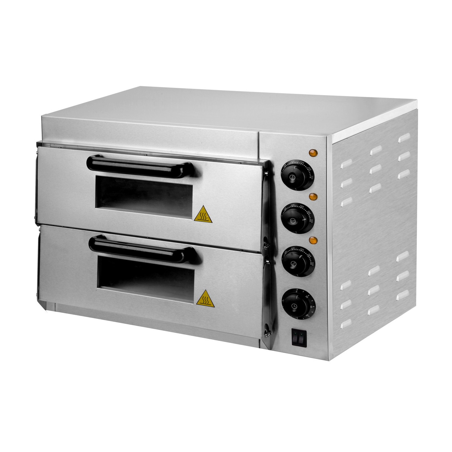 Four à pizza électrique 2 Niveaux H440mm Cuistance-mondialchr.com