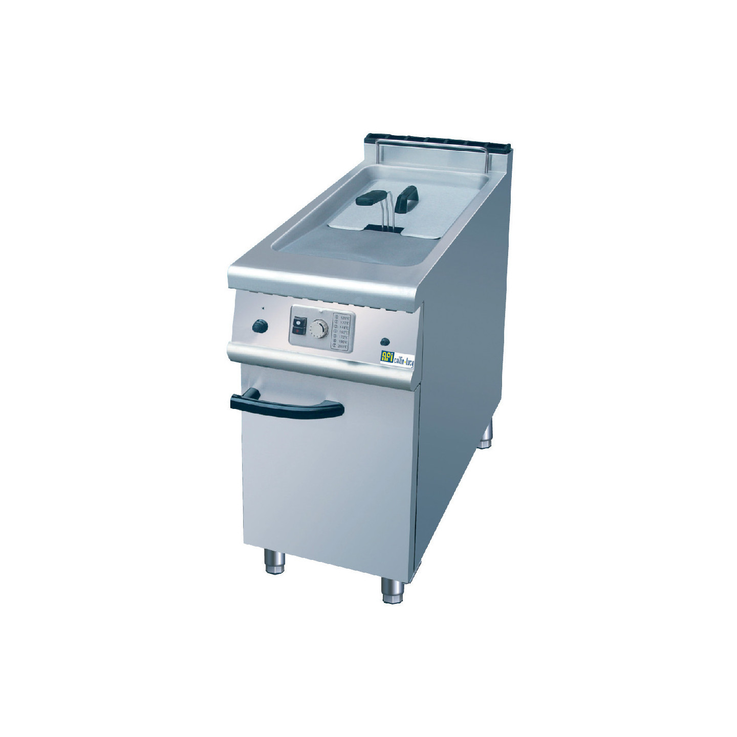 Friteuse à gaz professionnelle 20 Litres sur coffre