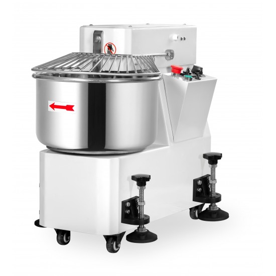 Pétrin à spirale avec tête fixe 1vitesse 30L Cuistance-mondialchr.com