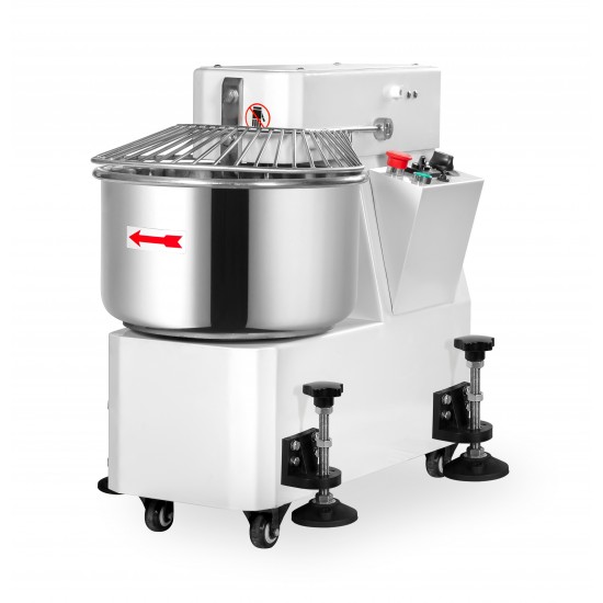 Pétrin à spirale avec tête fixe 1vitesse 40L Cuistance-mondialchr.com
