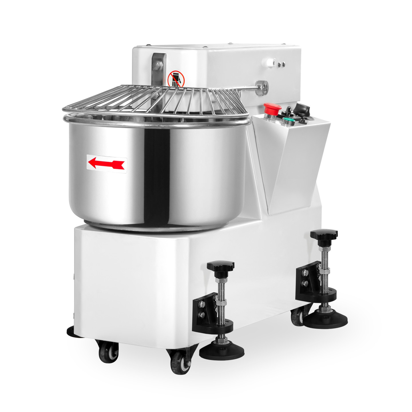 Pétrin à spirale avec tête fixe 1vitesse 40L Cuistance-mondialchr.com