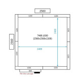 Chambre froide positive H2200 80mm Combisteel-mondialchr.com