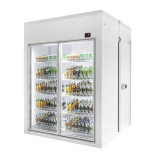 Chambre froide positive H2200mm 2P en verre Combisteel-mondialchr.com