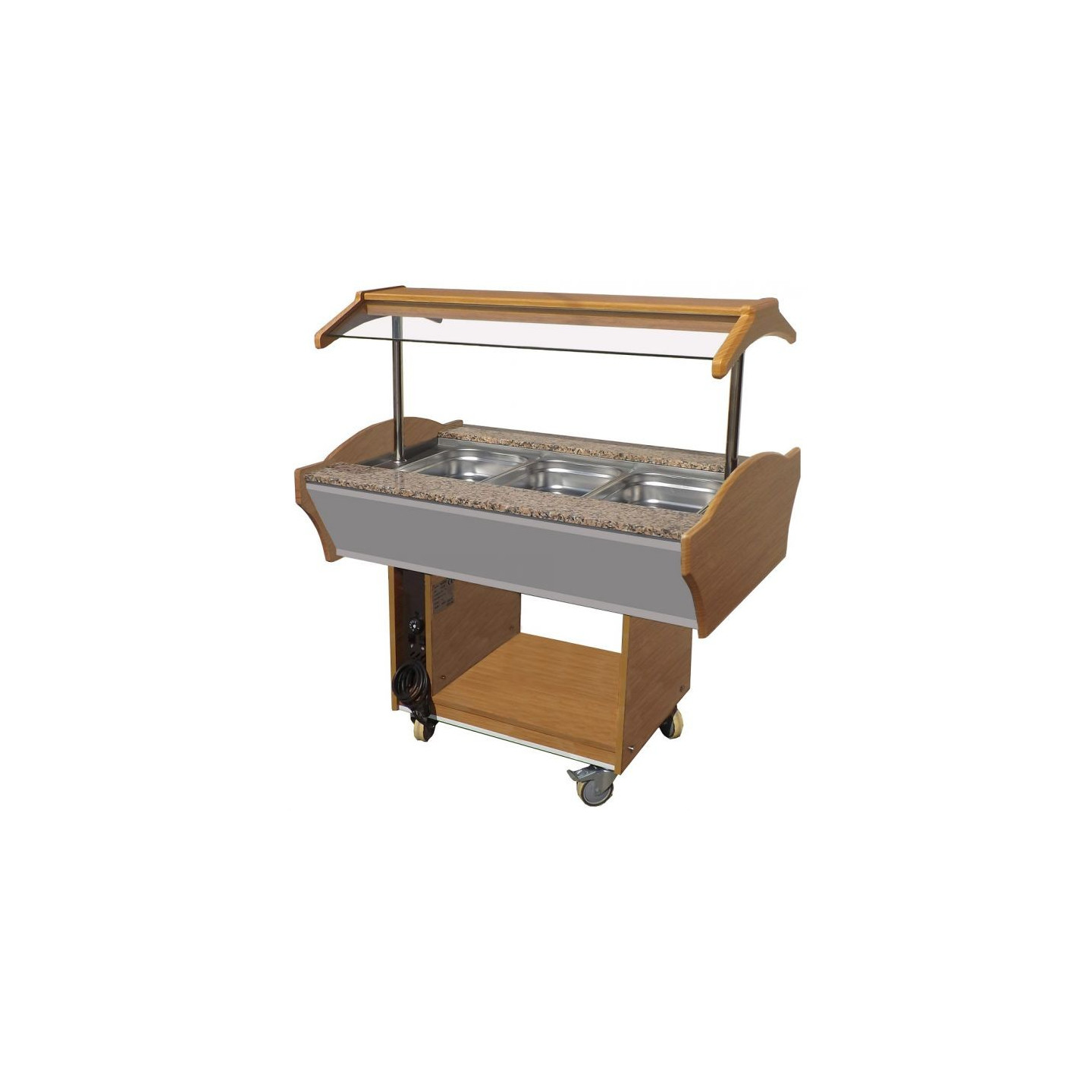 Buffet chaud GN3 1 Combisteel-mondialchr.com