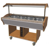 Buffet Chaud 7077.0025 Chauffe Efficace Combisteel -mondialchr.com