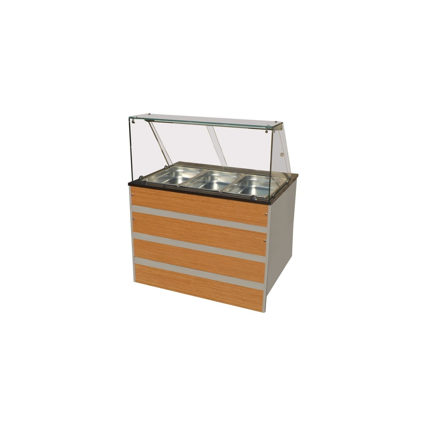 Buffet chaud GN3 1 Profondeur 800mm Combisteel-mondialchr.com