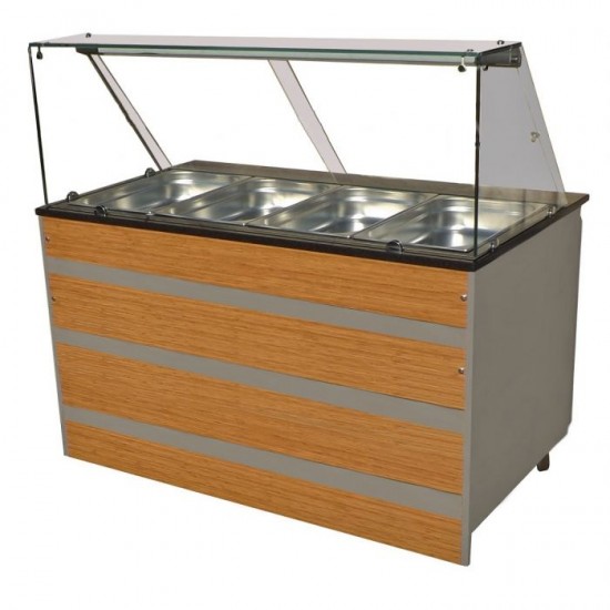 Buffet chaud GN4 1 Profondeur 800mm Combisteel-mondialchr.com