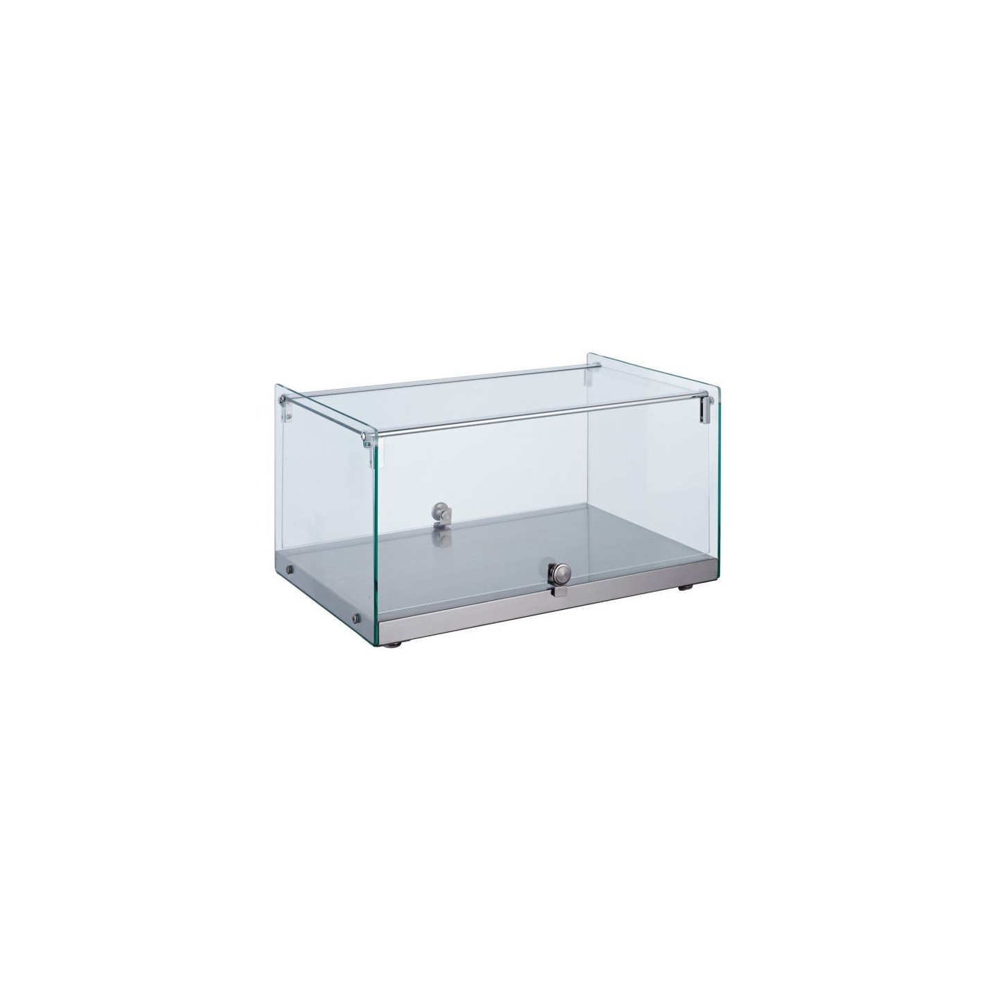 Vitrine d'exposition neutre vitrée Droit 35L Combisteel-mondialchr.com