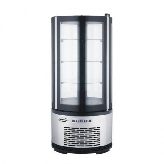 Vitrine réfrigérée cylindrique positive 100L Combisteel-mondialchr.com