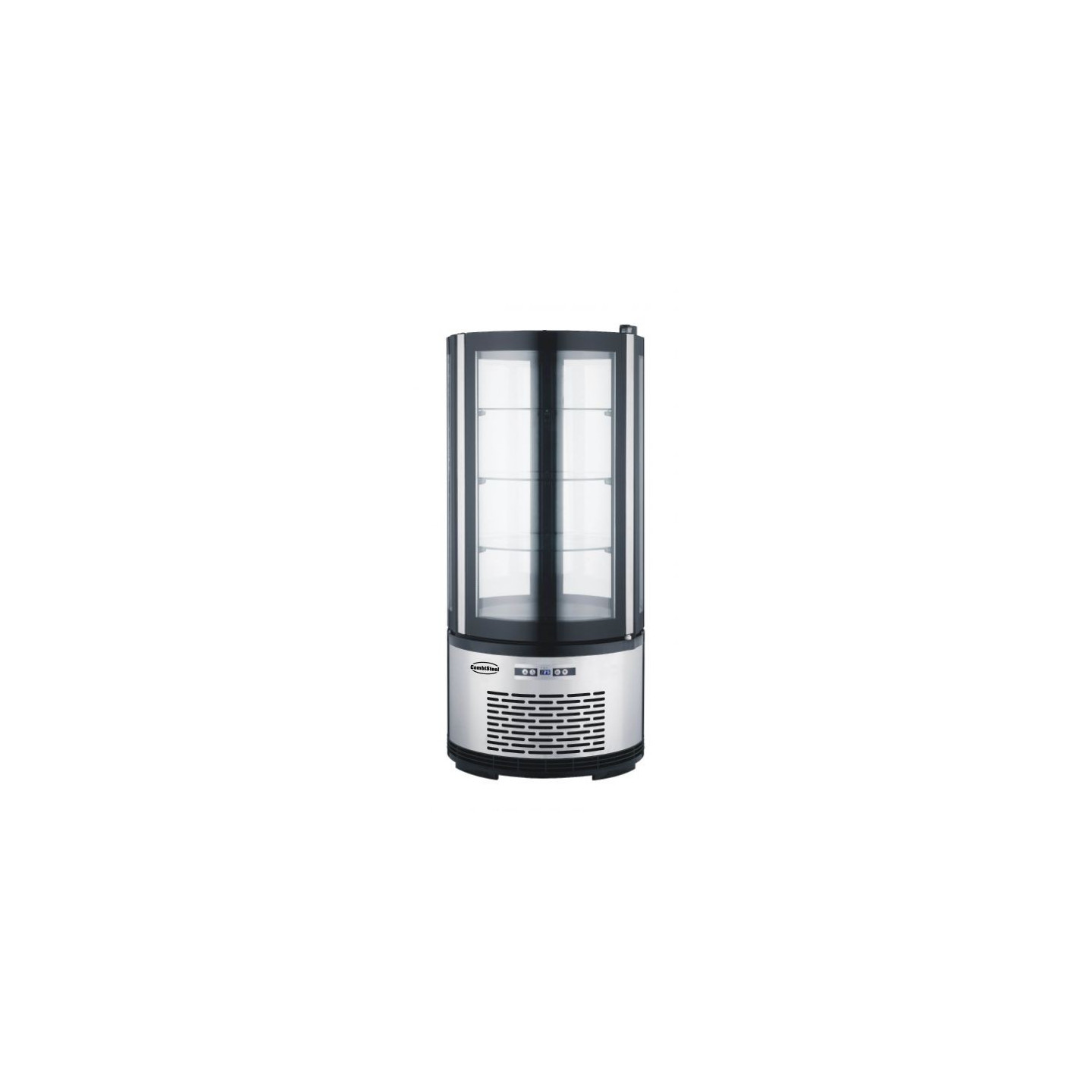 Vitrine réfrigérée cylindrique positive 100L Combisteel-mondialchr.com
