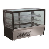 Vitrine réfrigérée vitrée positive courbe 125L Combisteel-mondialchr.com