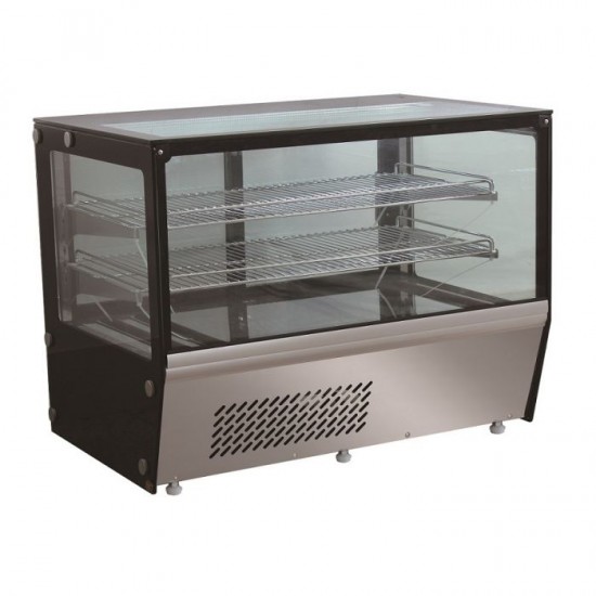 Vitrine réfrigérée vitrée positive courbe 125L Combisteel-mondialchr.com