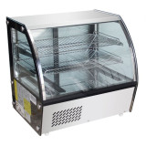 Vitrine réfrigérée vitrée positive courbe 100L Combisteel-mondialchr.com