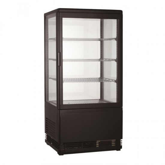 Vitrine réfrigératée Droite Noire 68L Combisteel-mondialchr.com
